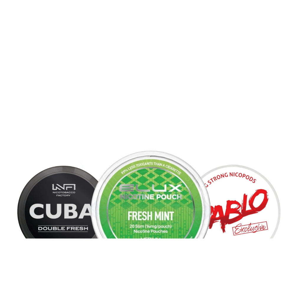 Buy Nicotine Pouches UK | From £3.99 | FREE Delivery Over UK