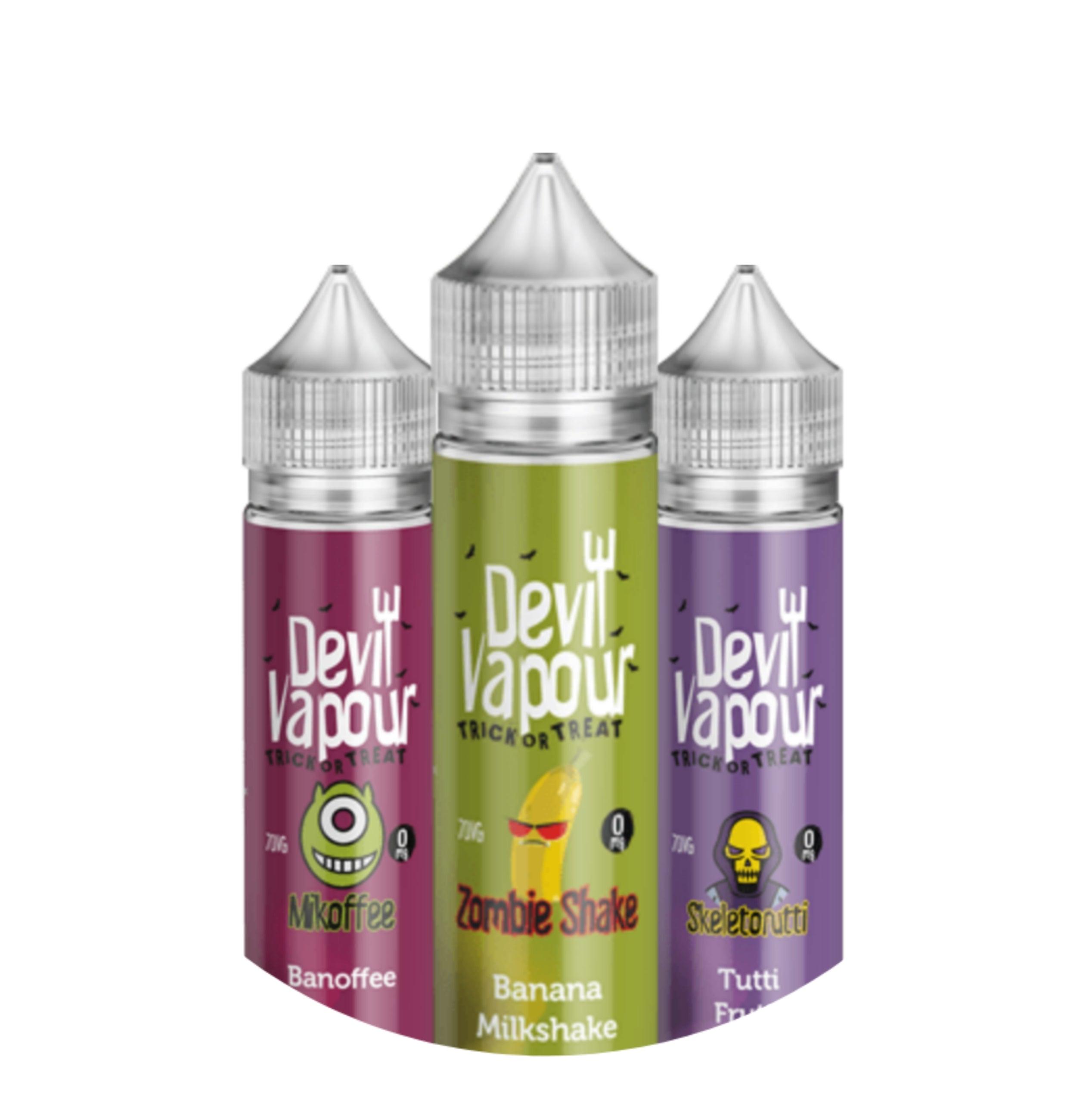 Devil Vapour 50ml E Liquid All Flavours In Stock