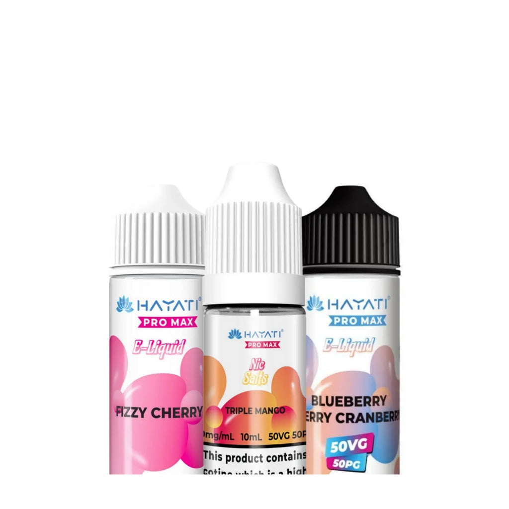 Buy Hayati Liquid UK | Hayati Pro Max Nic Salts & 100ml