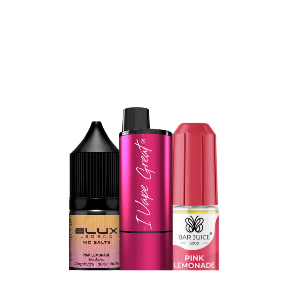Pink Lemonade Flavour Vape | Multi Brands