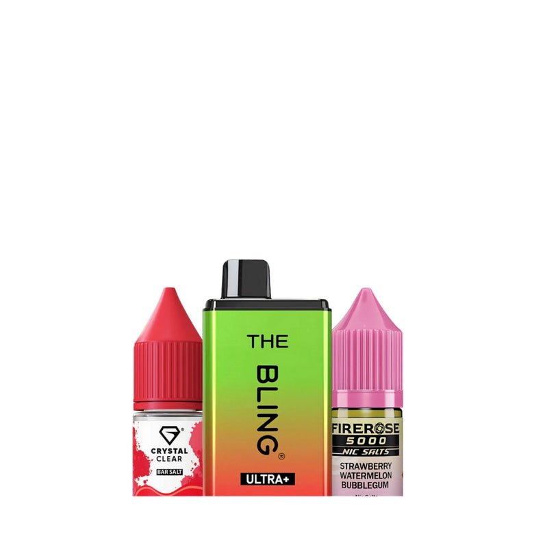 Strawberry Watermelon Bubblegum Flavour Vape | Multi Brands