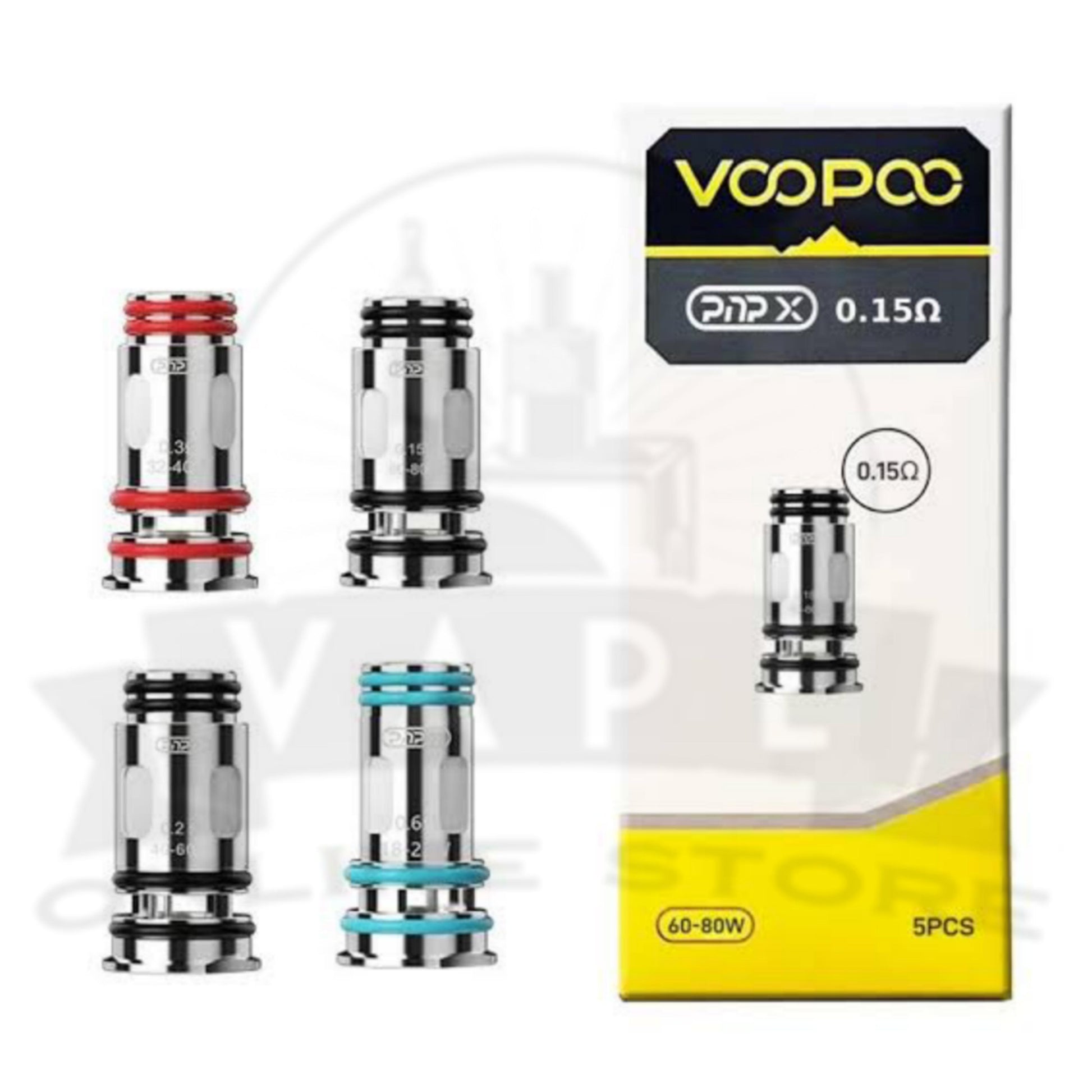 VooPoo PnP X Replacement Coils | Pack Of 5