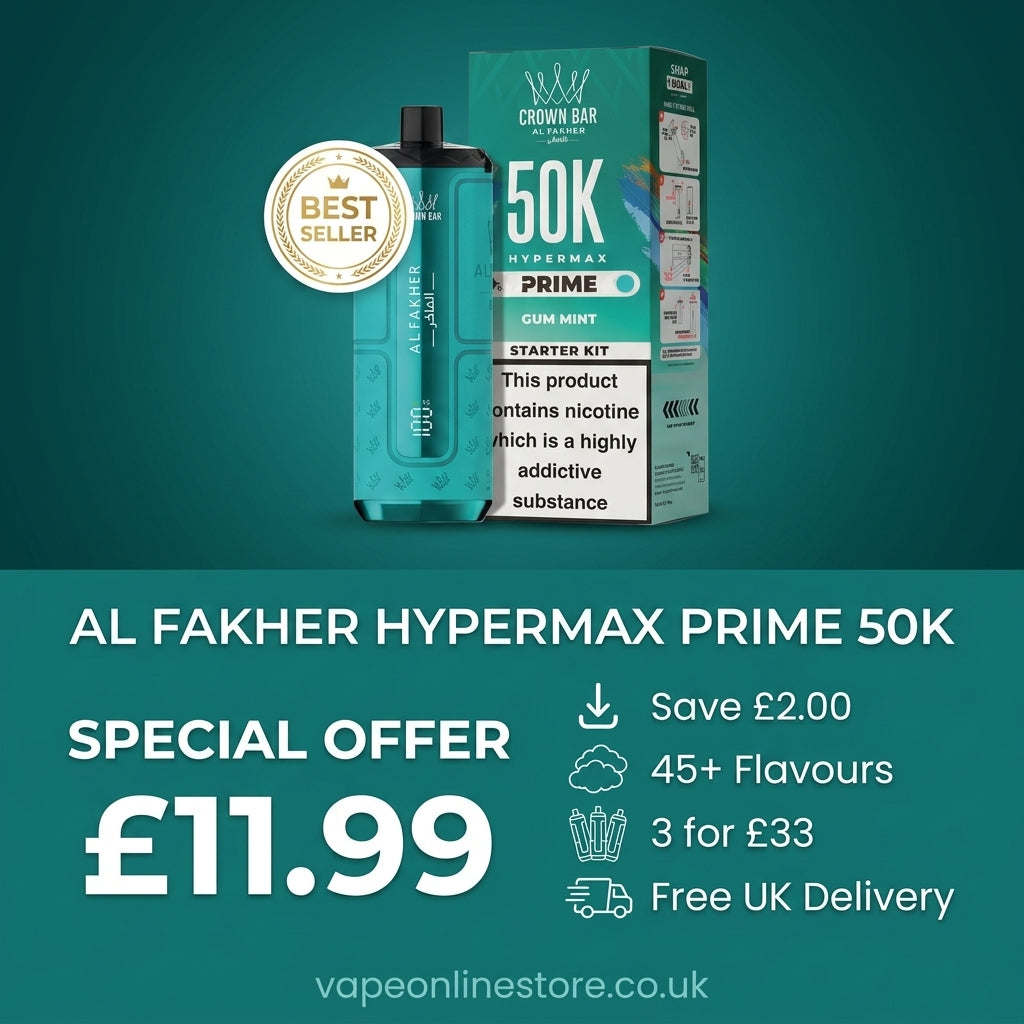 Al Fakher Hypermax Prime 50K Prefilled Pod Kit