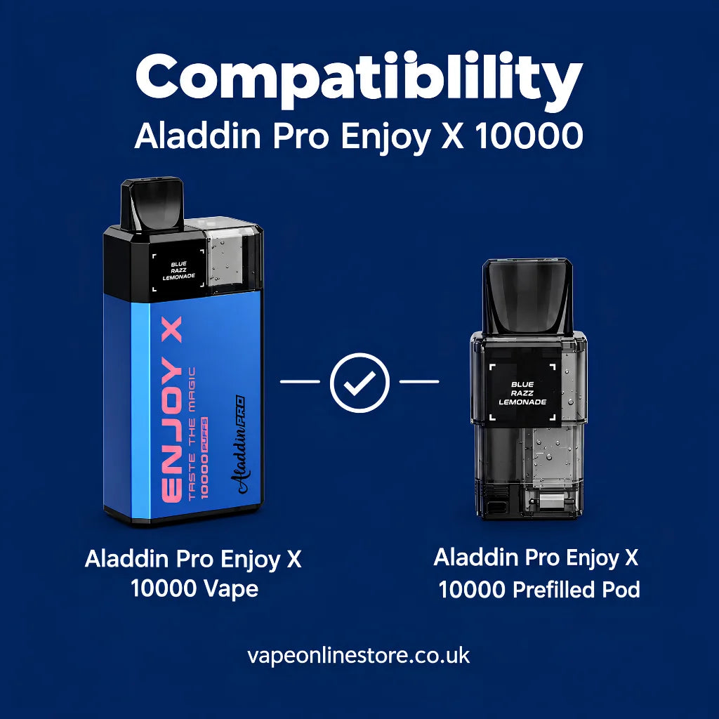 Aladdin Pro Enjoy X 10000 Vape | 3 for £24 Deal