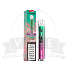 Apple Peach SKE Bar 600 Compliant Prefilled Pod Kit