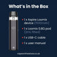 Aspire Loomix Pod Kit Contains