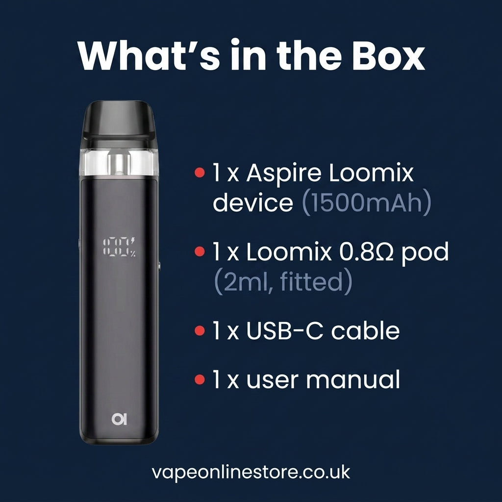 Aspire Loomix Vape Pod Kit