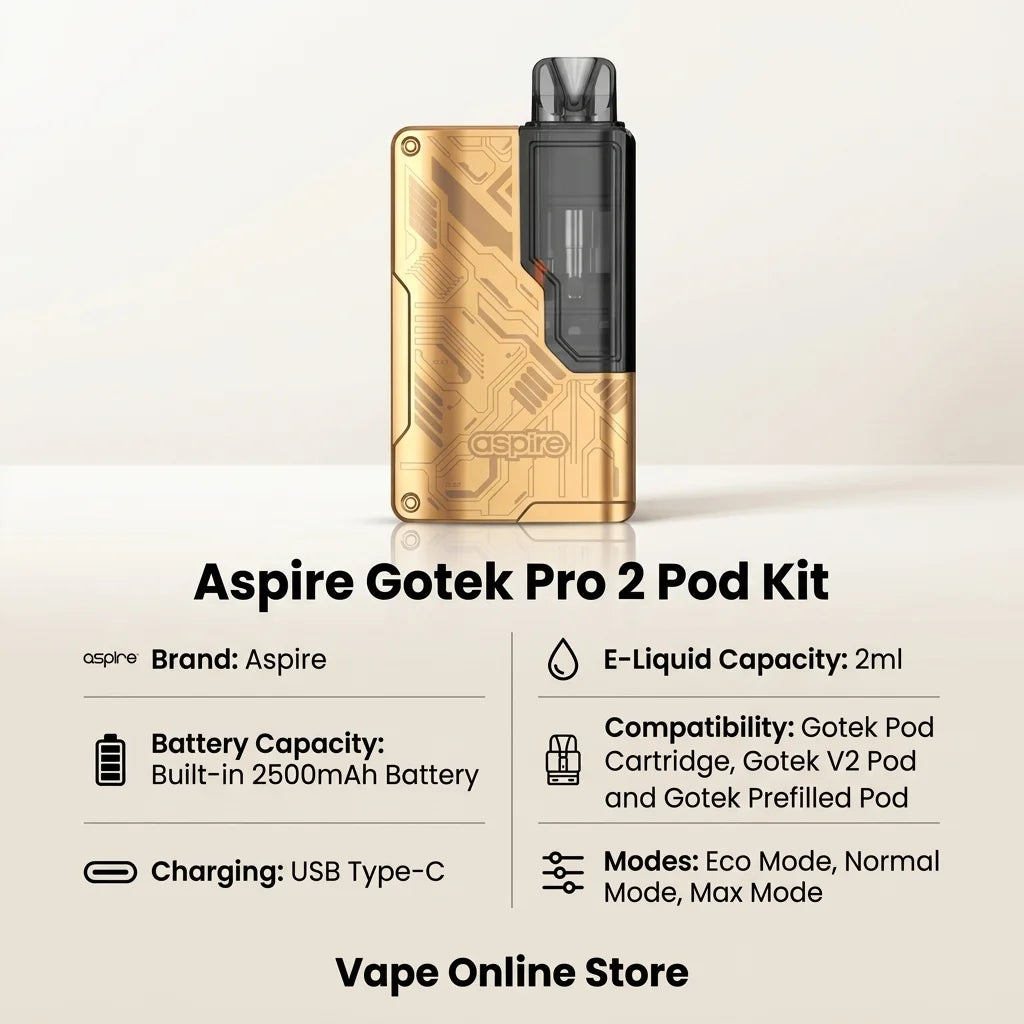Aspire Gotek Pro 2 Pod Kit