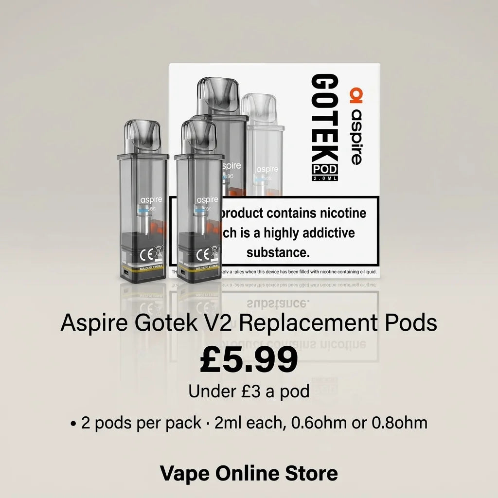 Aspire Gotek V2 Pods Price