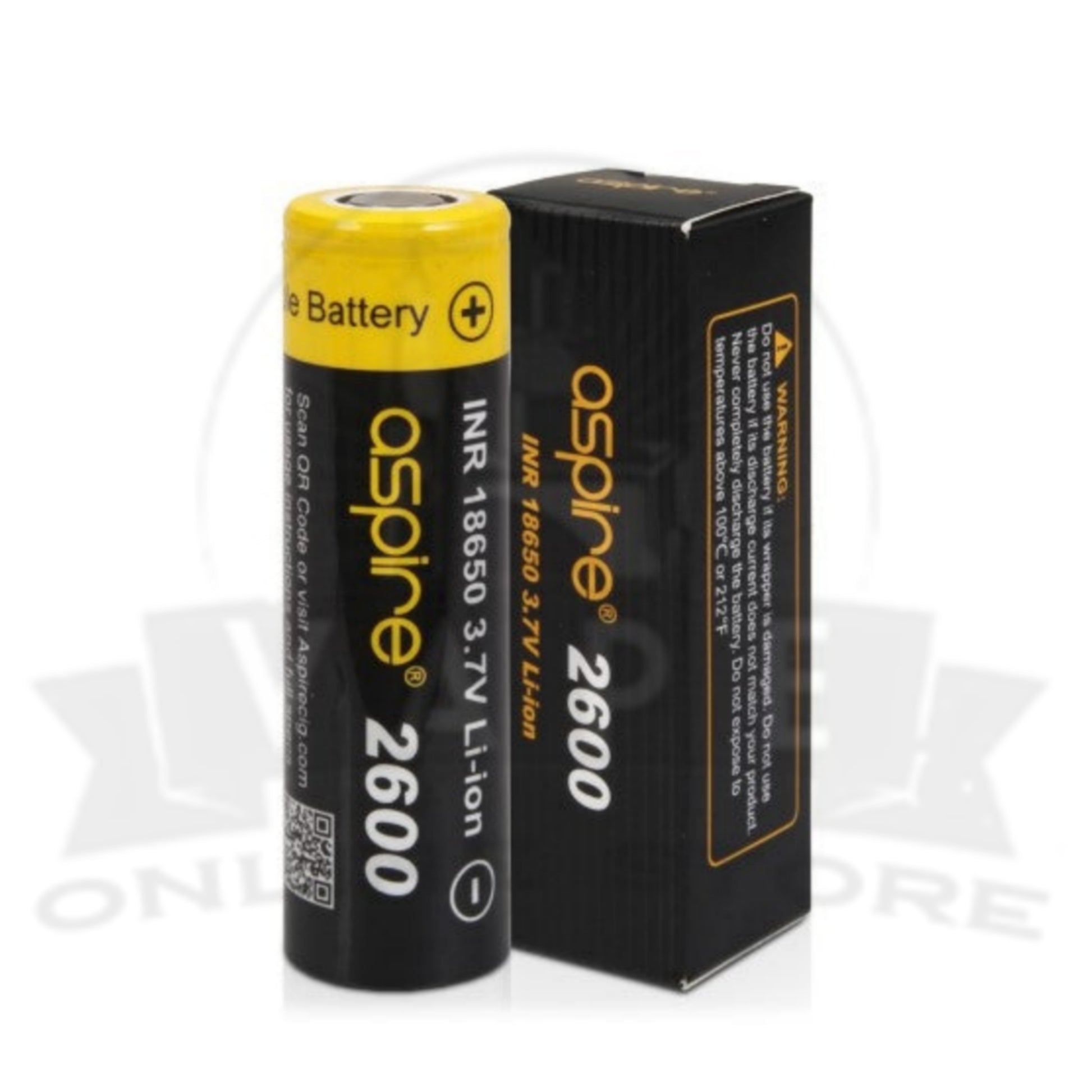 Aspire INR 18650 - 2600mAh Battery