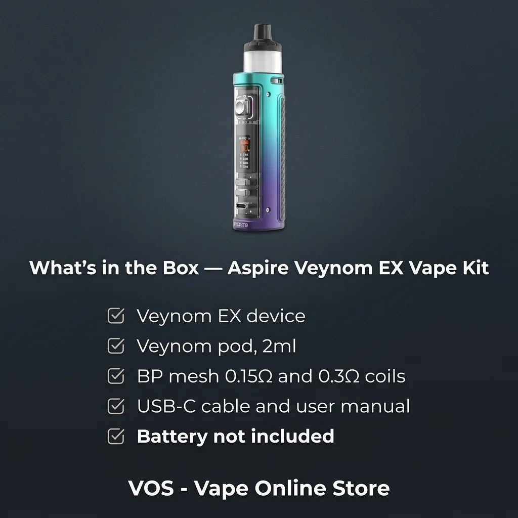 Aspire Veynom EX Vape Kit