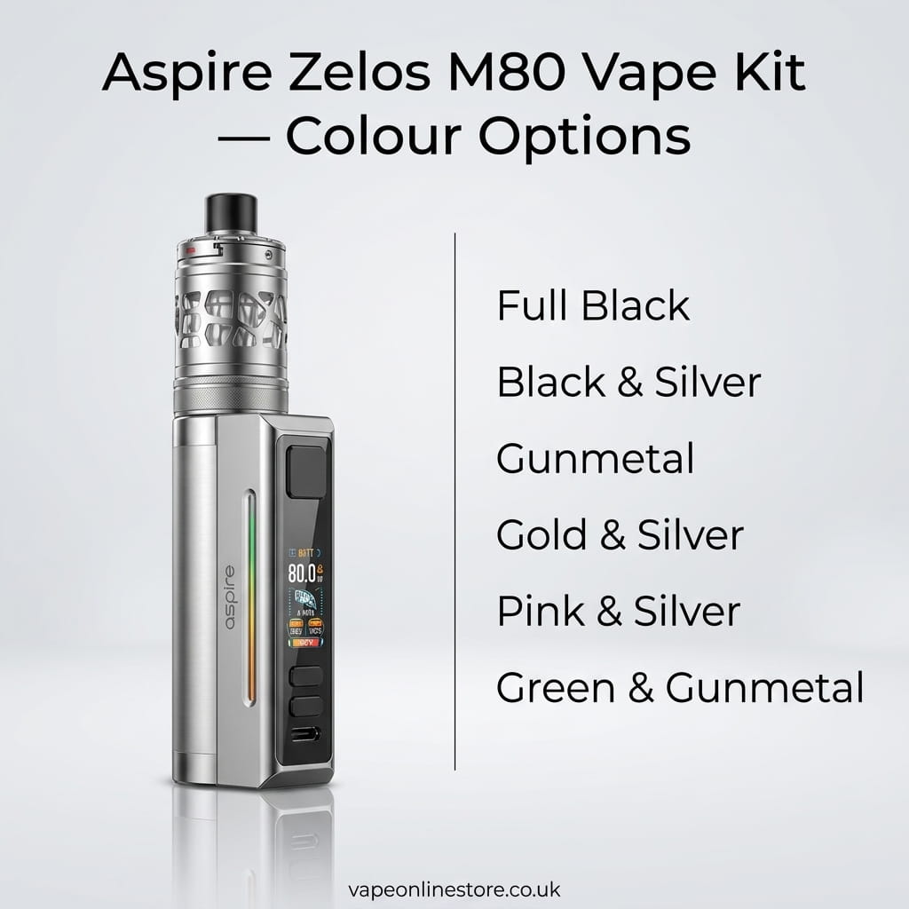 Aspire Zelos M80 Vape Kit