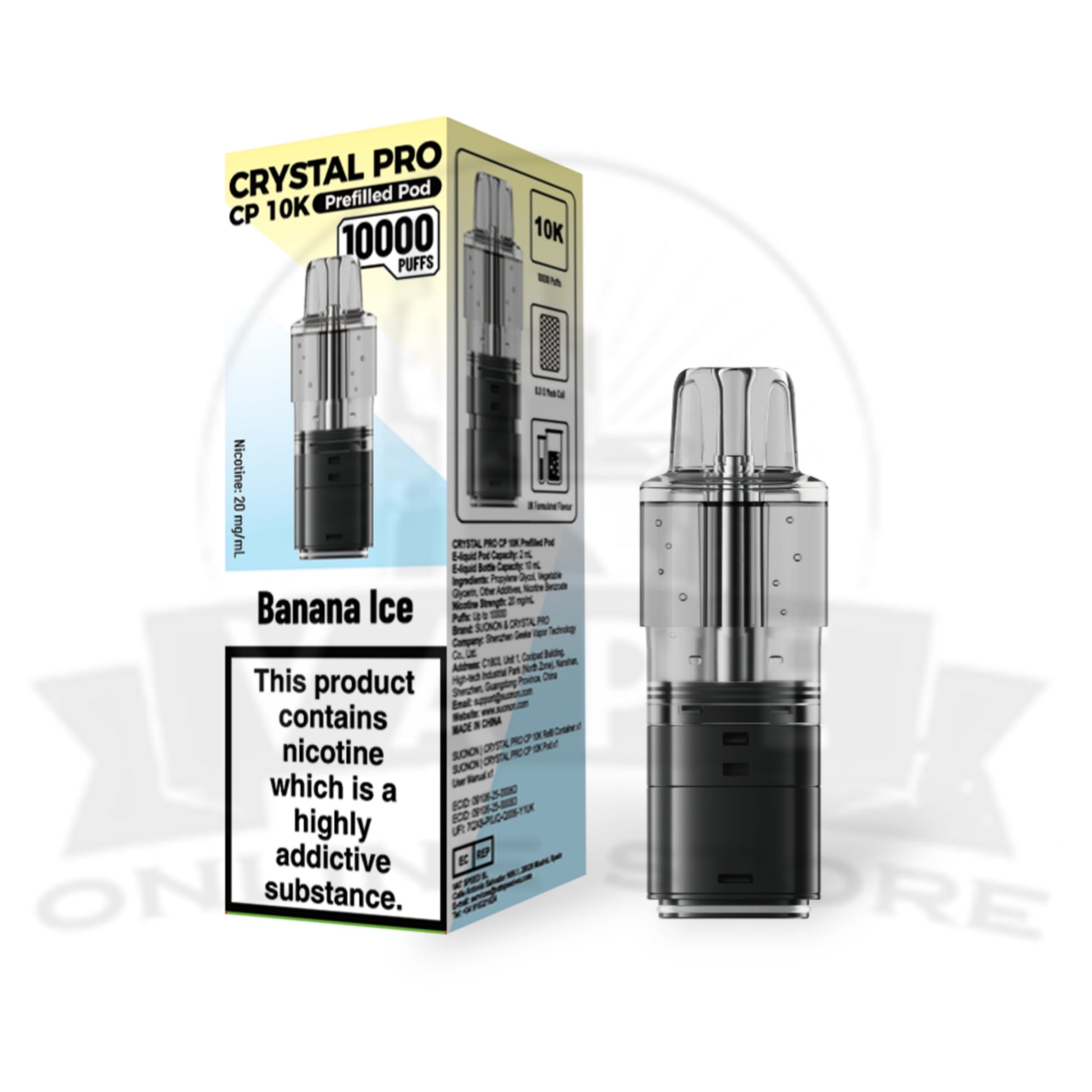 Official Crystal Pro CP 10k Pods | Any 3 For £12 Deal