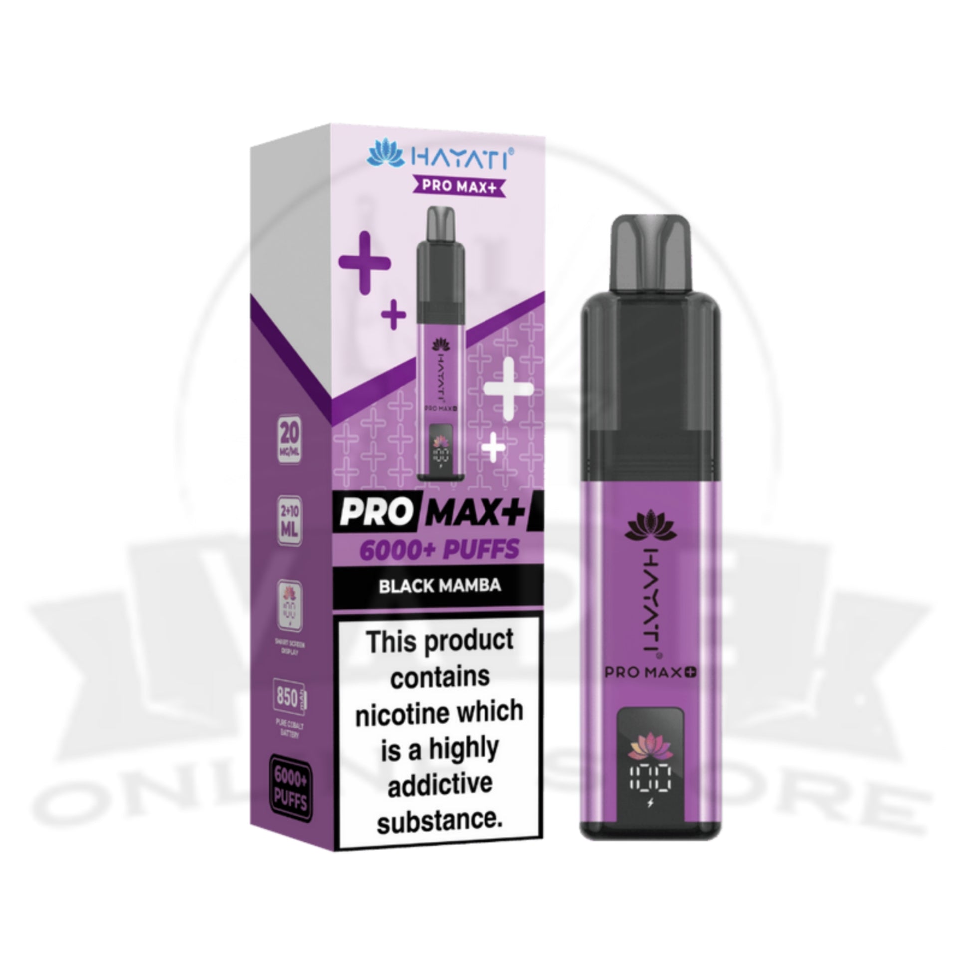 Hayati Pro Max Plus 6000 Prefilled Pod Kit
