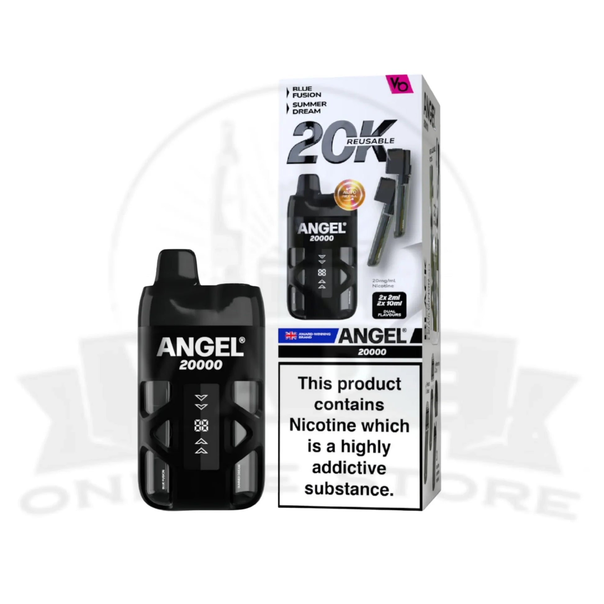 Vapes Bars Angel 20k Pod Kit | Prefilled & Rechargeable