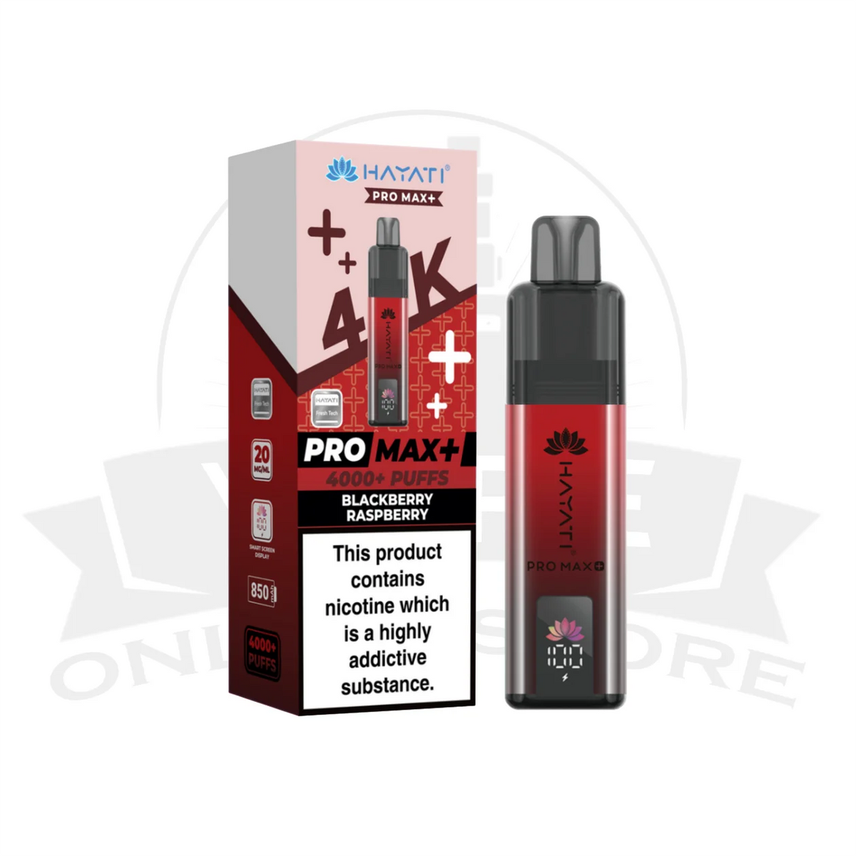 Hayati Pro Max Plus 4000 Prefilled Pod Kit