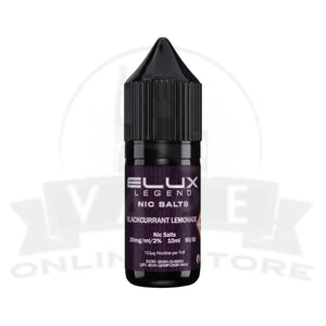Blackcurrant Lemonade Elux Legend 10ml Nic Salt 