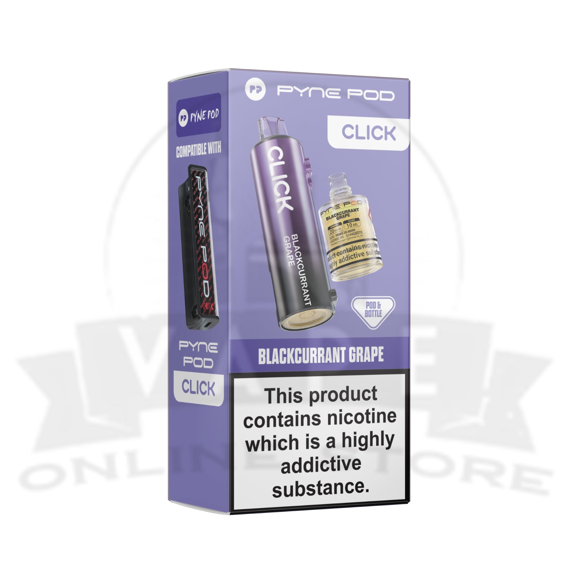 Pyne Pod Click Prefilled Refill Pods | 5.99£ Only