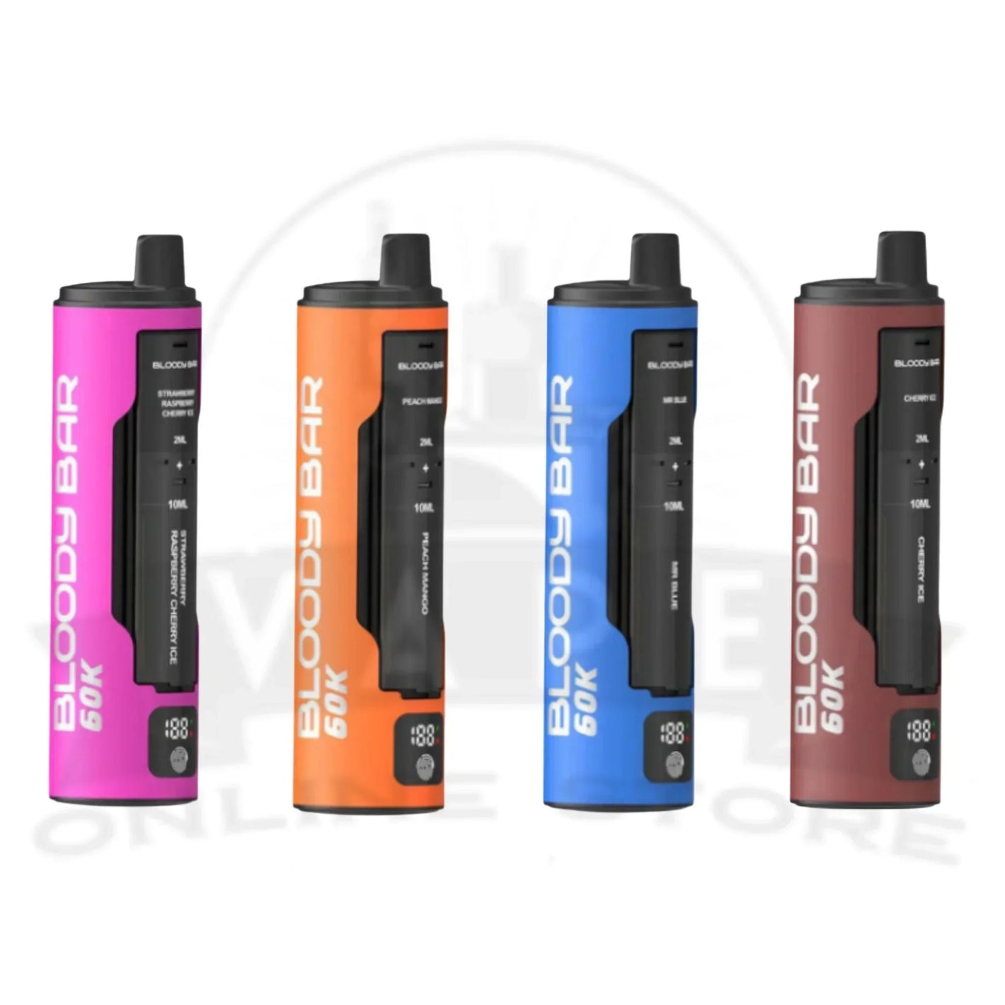 Bloody Bar 60k Prefilled 4 In 1 Pod Vape Kit 