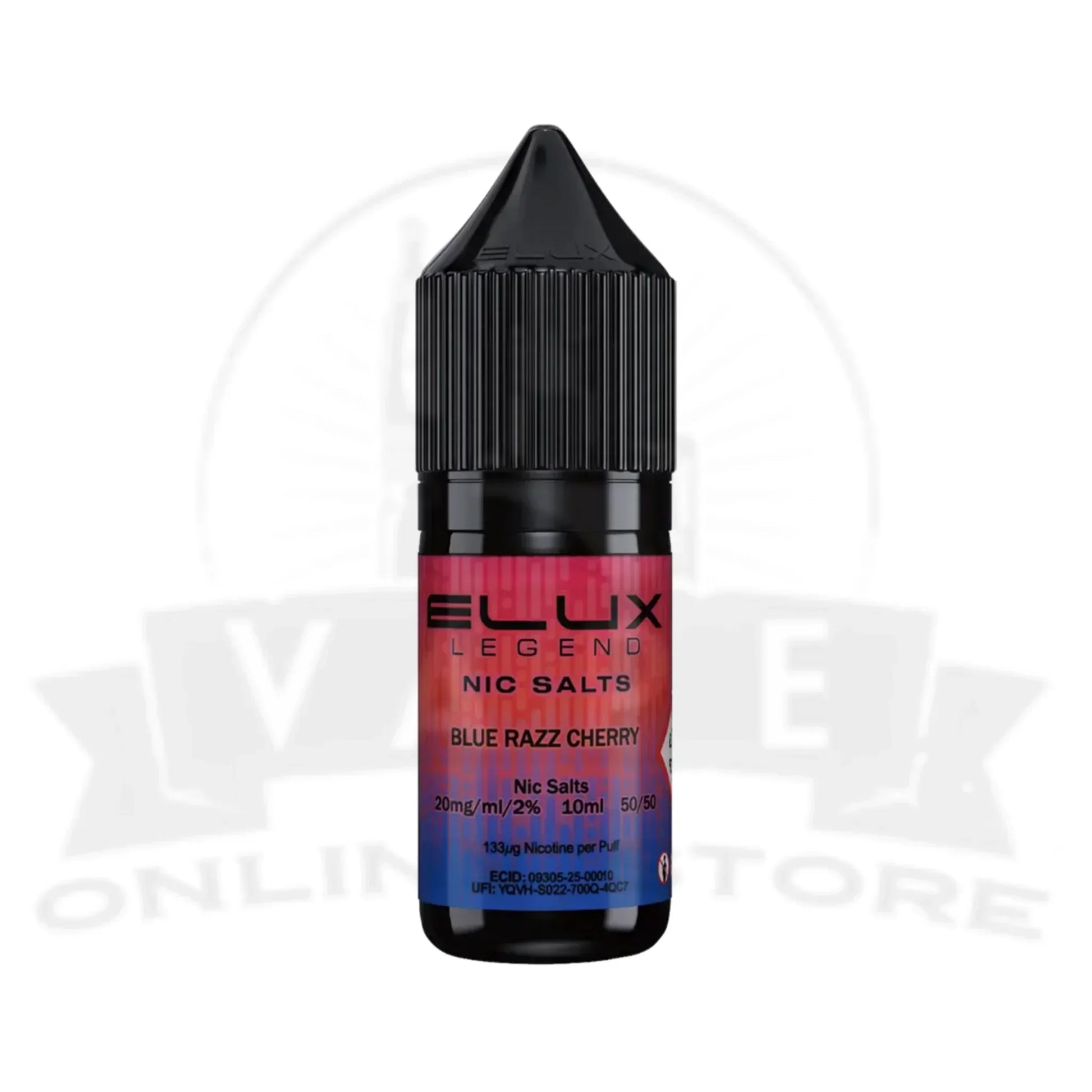 Blue Razz Cherry Elux Legend 10ml Nic Salt