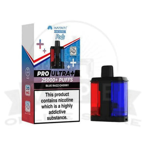 Box Of 10 Hayati Pro Ultra Plus 25000 Replacement Pods