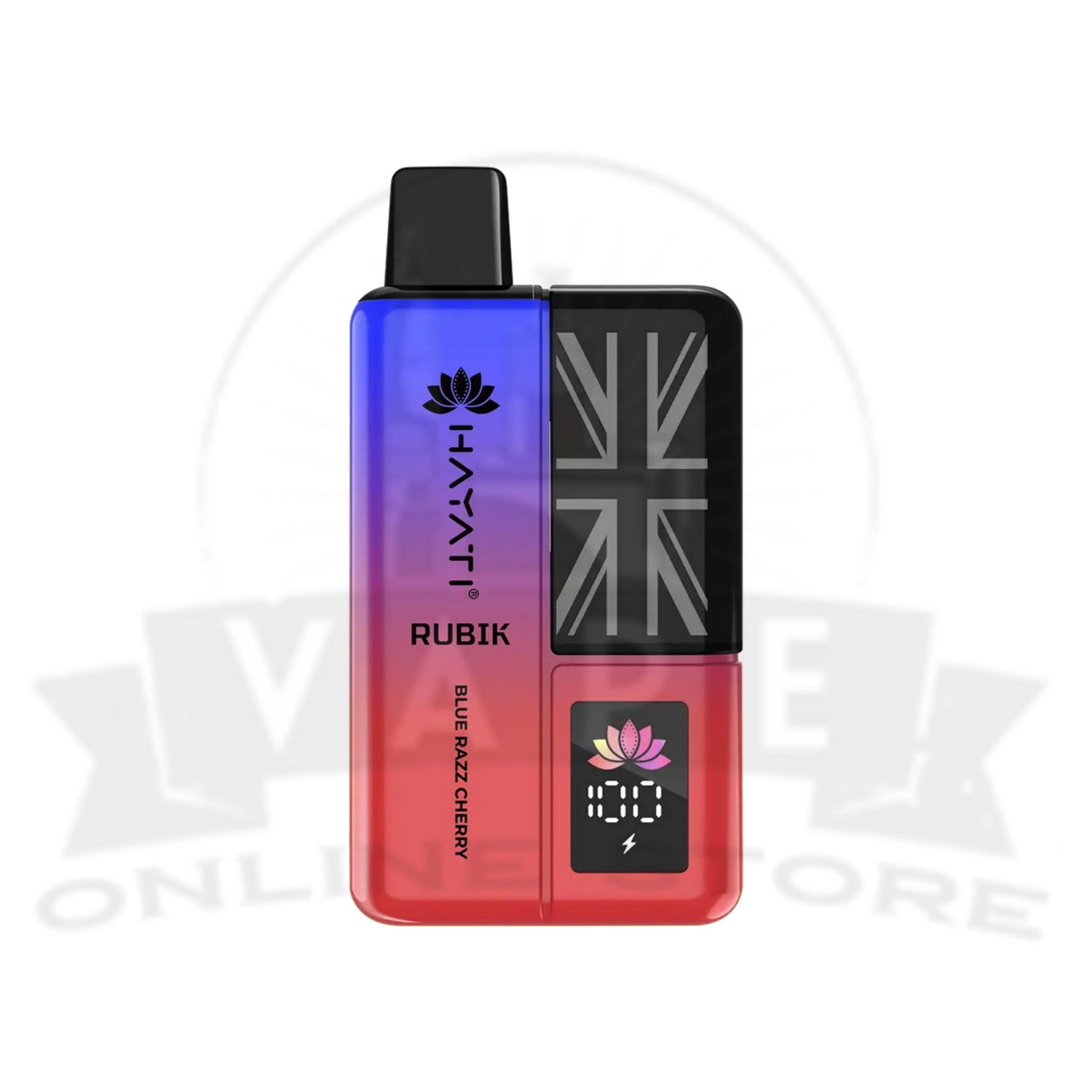 Blue Razz Cherry Hayati Rubik 7k Puffs Pod Kit