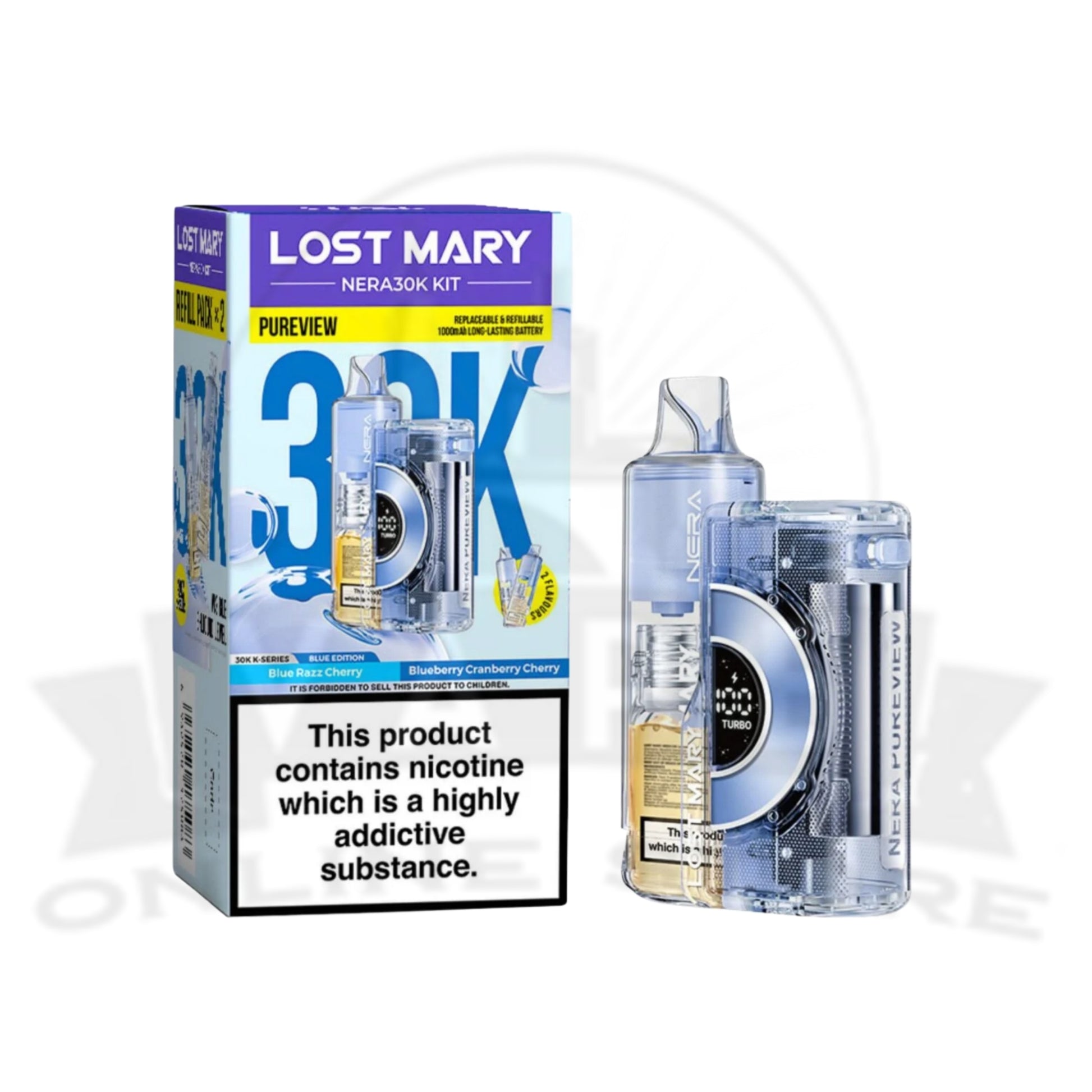 Blue Edition Lost Mary 30k Pureview