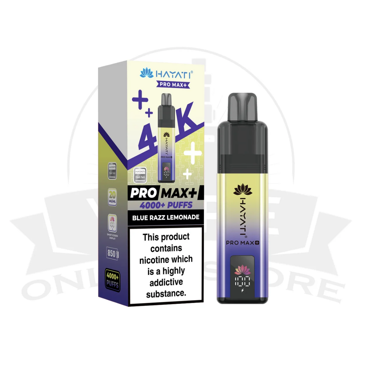 Hayati Pro Max Plus 4000 Prefilled Pod Kit
