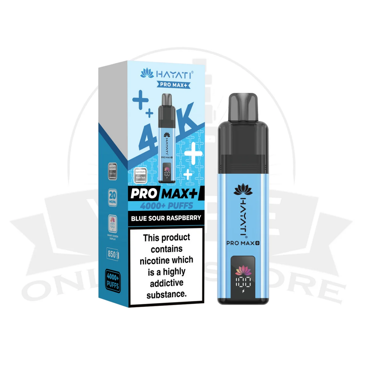 Hayati Pro Max Plus 4000 Prefilled Pod Kit