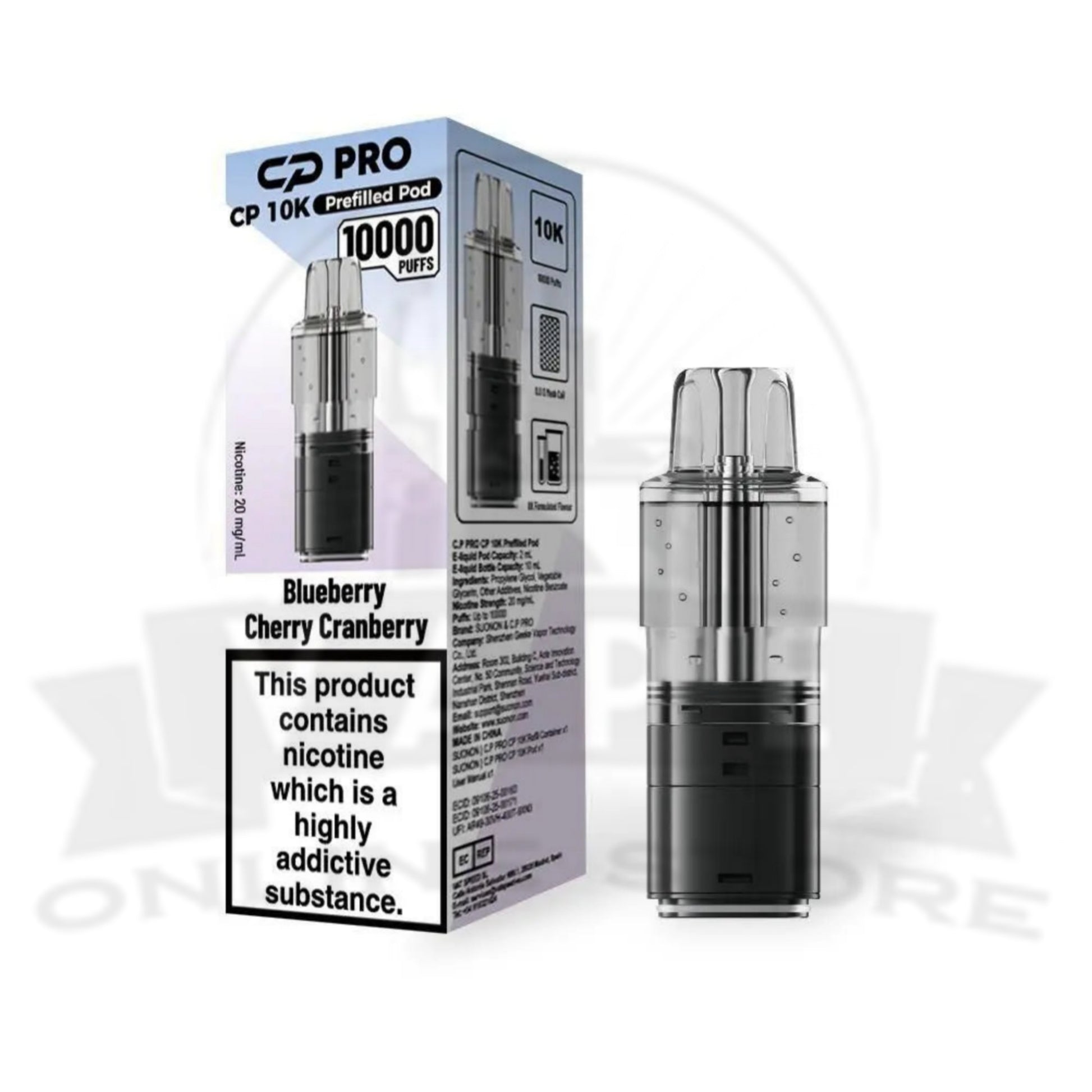 Official Crystal Pro CP 10k Pods | Any 3 For £12 Deal