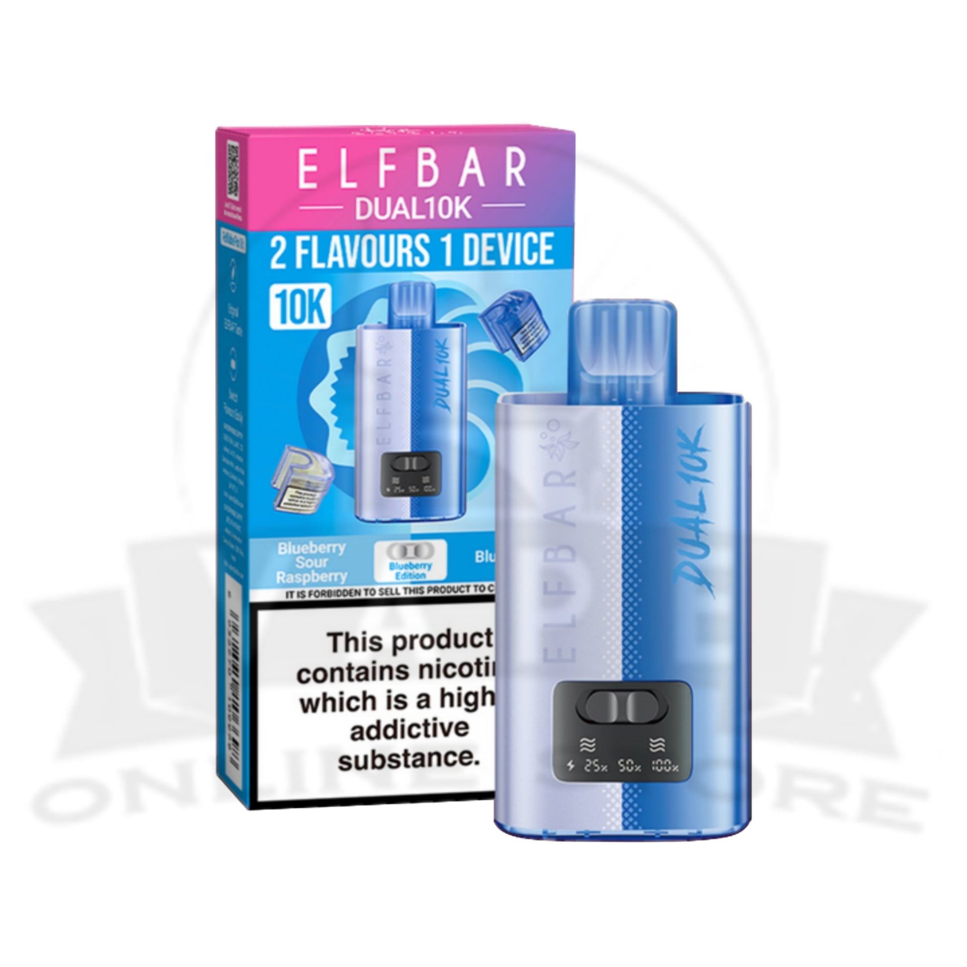 Blueberry Edition Elf Bar Dual 10k