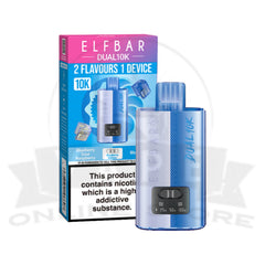 Blueberry Edition Elf Bar Dual 10K Puffs Disposable Pod Kit