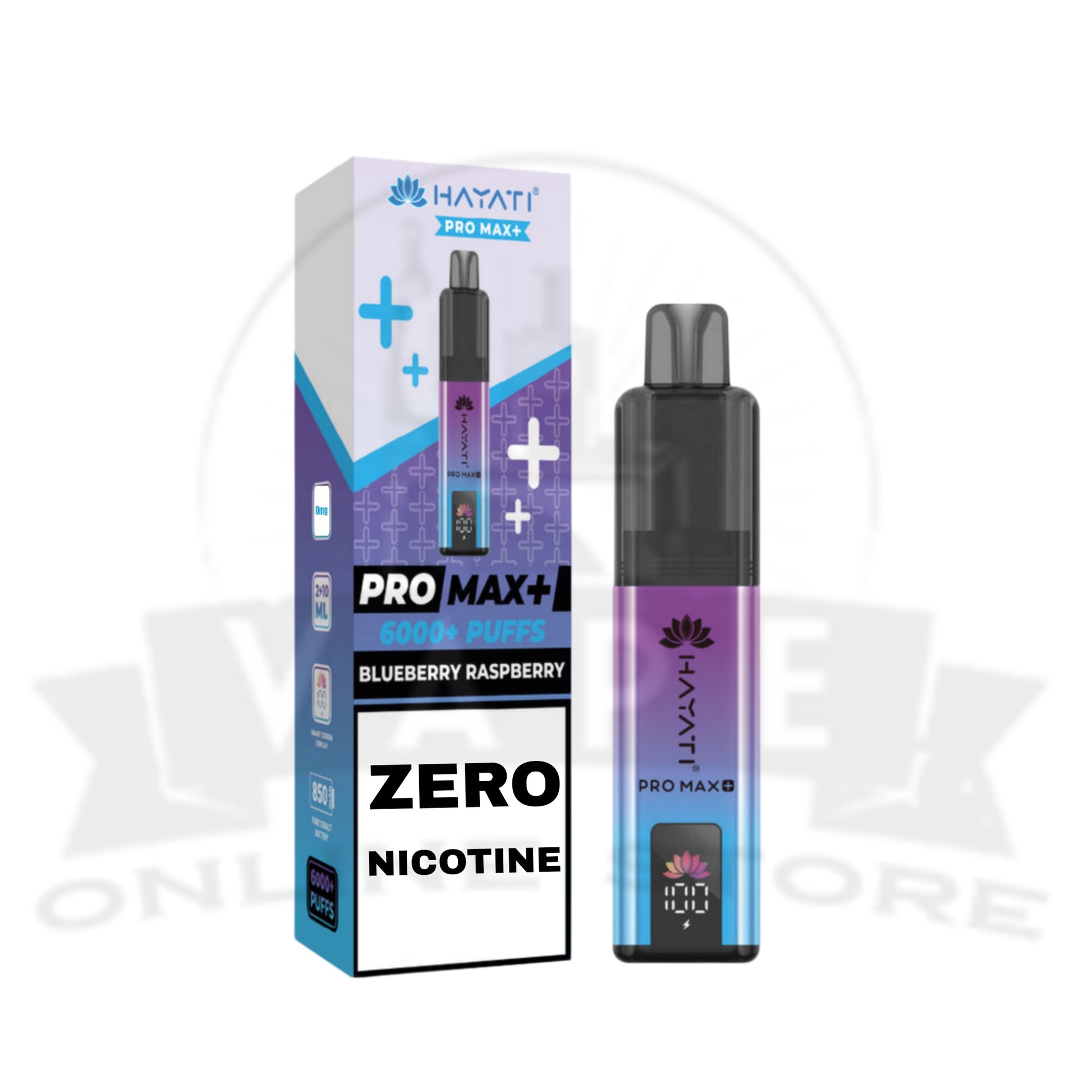 hayati pro max 0mg Hayati Crystal Pro Max Fresh Mint 4000 Disposable – Royal Vapes main image 0