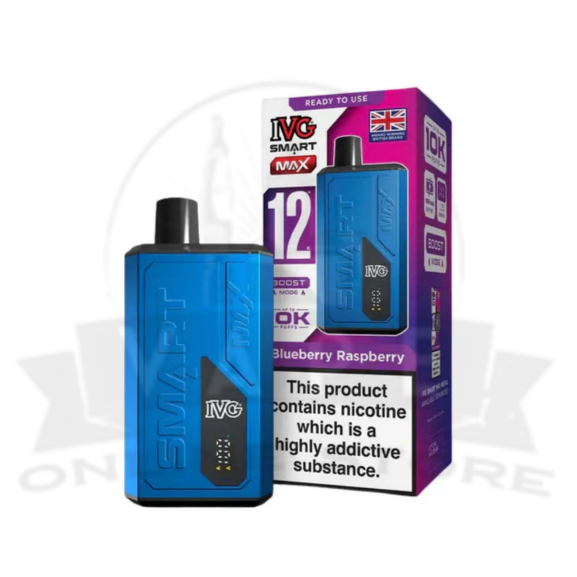 Blueberry Raspberry IVG Smart Max 10k