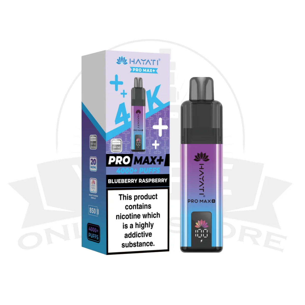 Hayati Pro Max Plus 4000 Prefilled Pod Kit