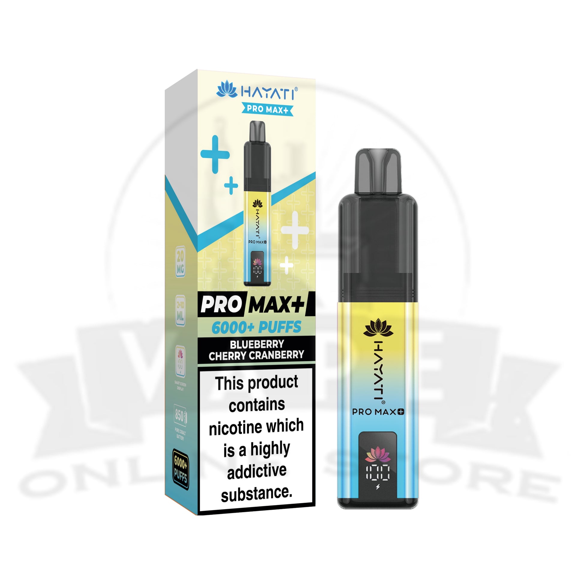 Box Of 10 Hayati Pro Max Plus 6000 Prefilled Pod Kit | 76.99£ Only
