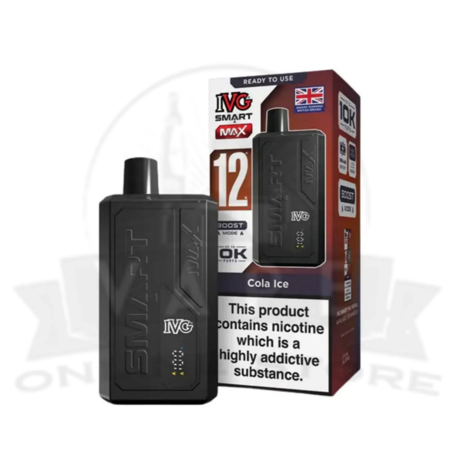 Box Of 10 IVG Smart Max 10k Vape Kit