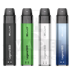 Box Of 10 Elux Legend 1500 Puffs Vape Kit