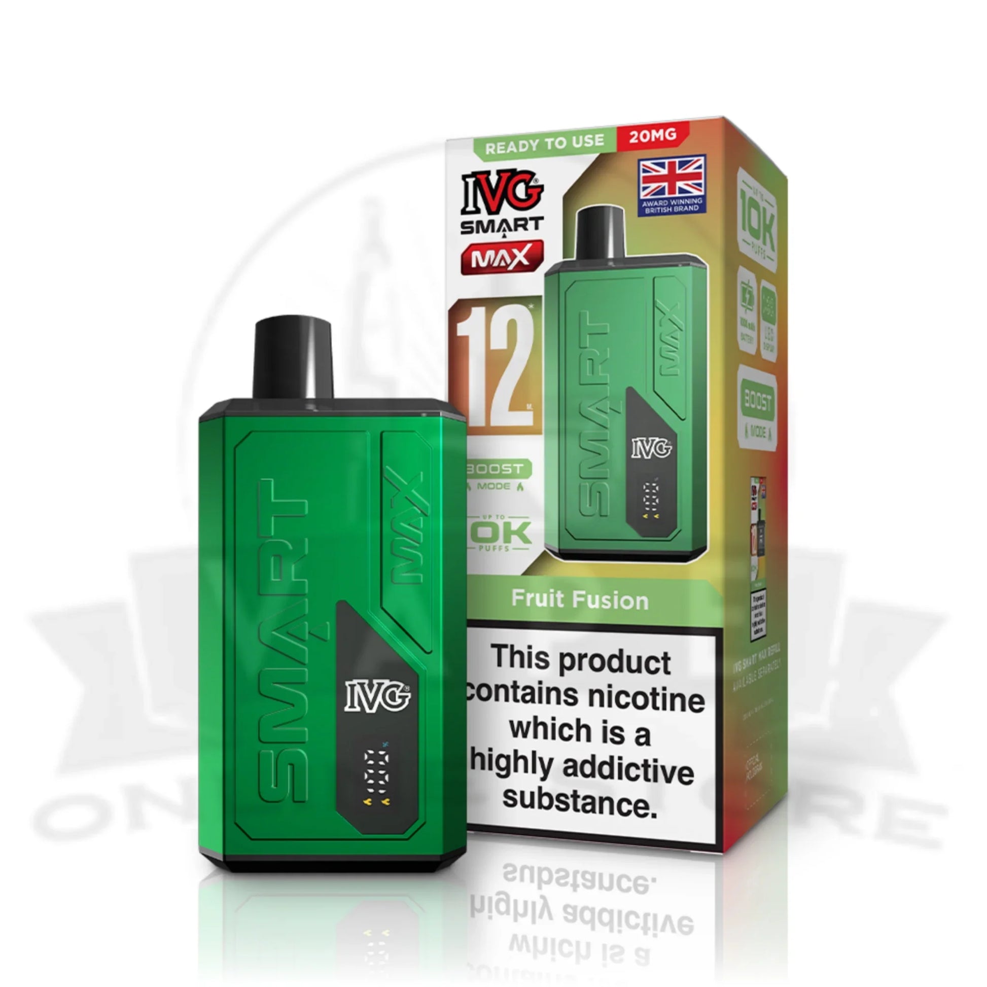 Box Of 10 IVG Smart Max 10k Vape Kit