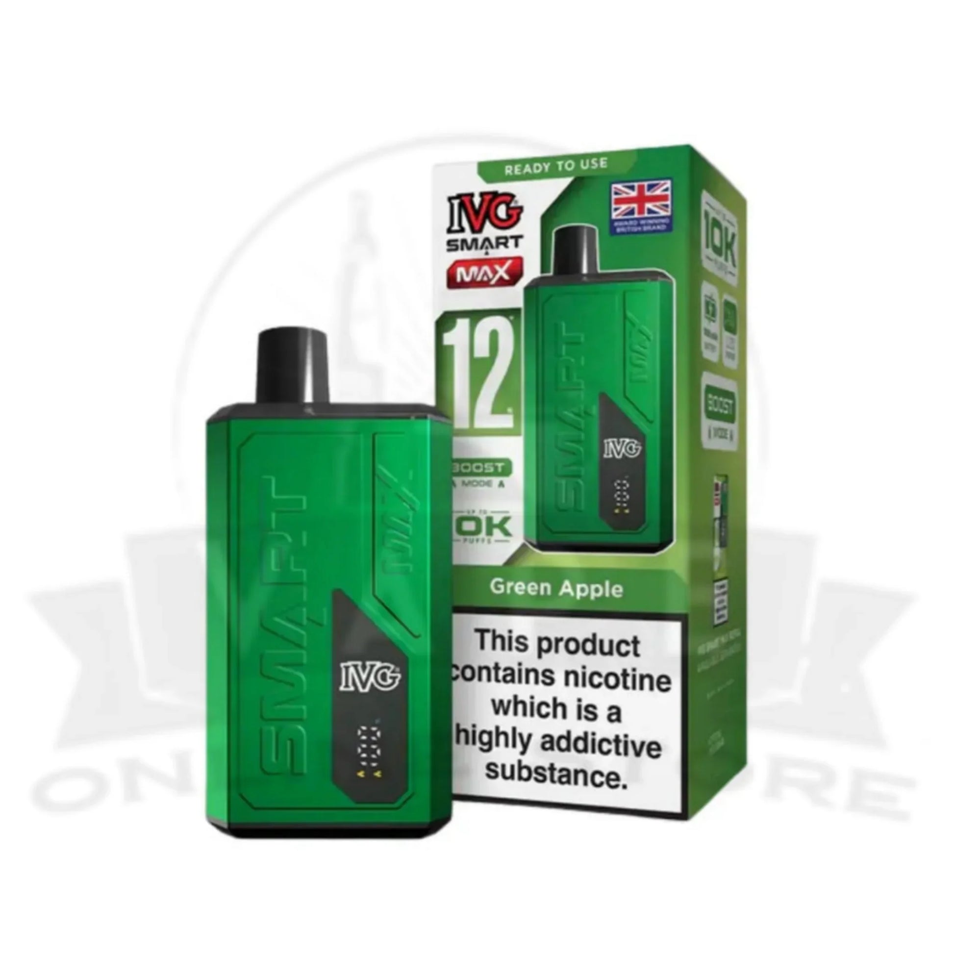 Box Of 10 IVG Smart Max 10k Vape Kit