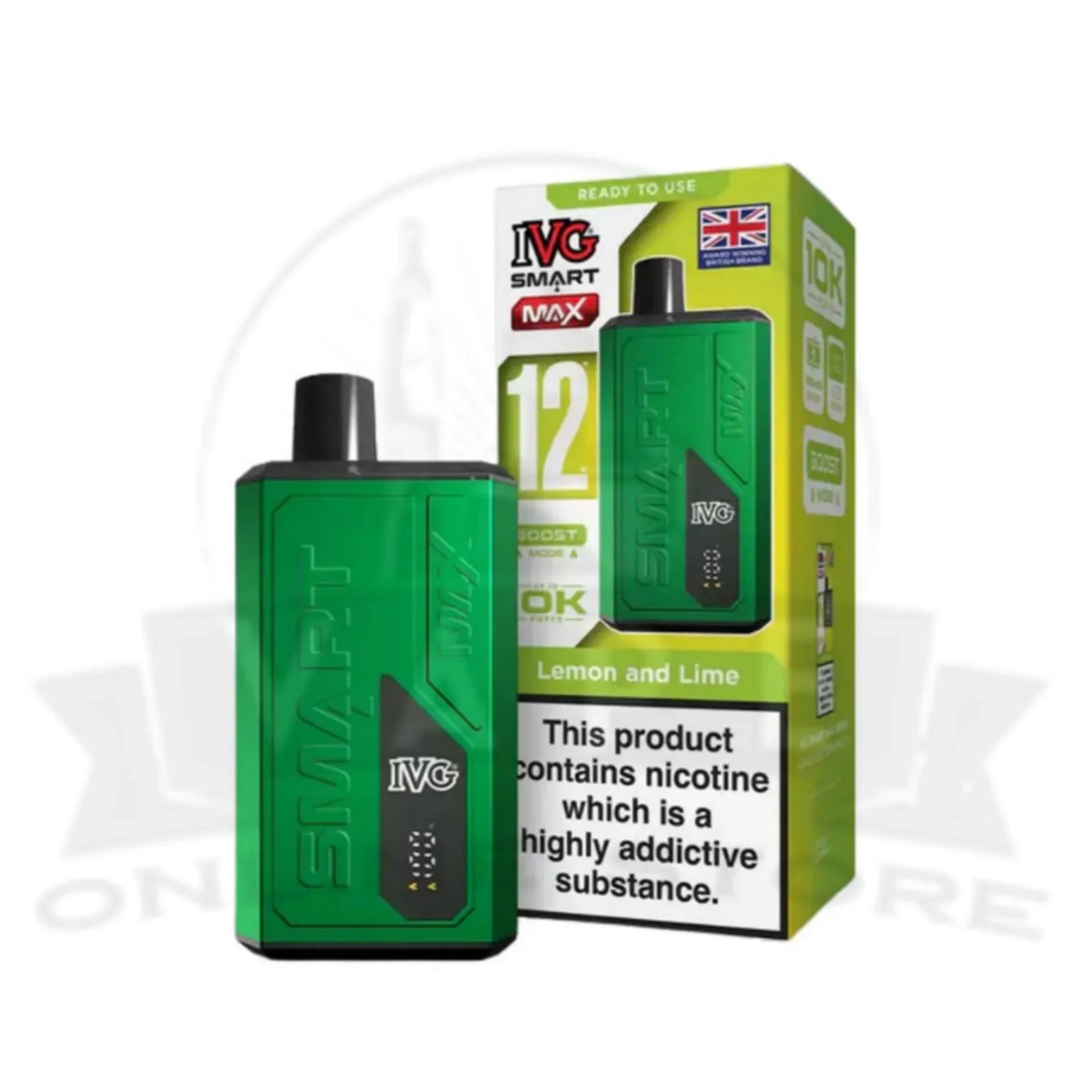 Box Of 10 IVG Smart Max 10k Vape Kit