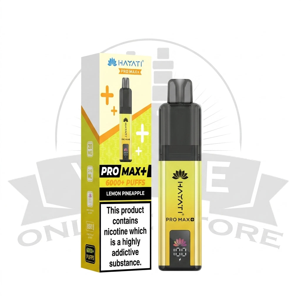 Box Of 10 Hayati Pro Max Plus 6000 Prefilled Pod Kit | 74.99£ Only