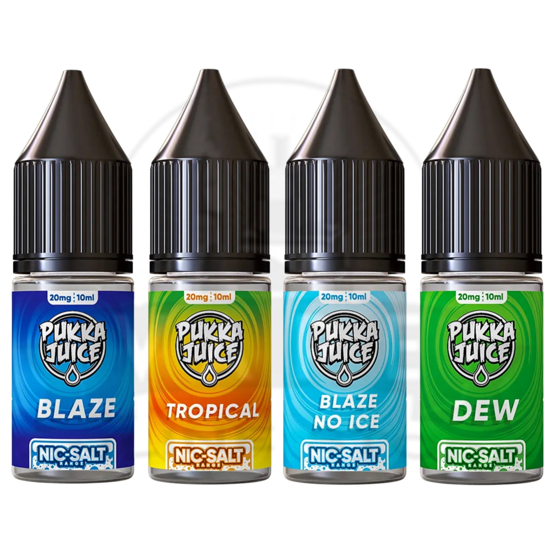 Box Of 10 Pukka Juice 10ml 10MG 20MG Nic Salts