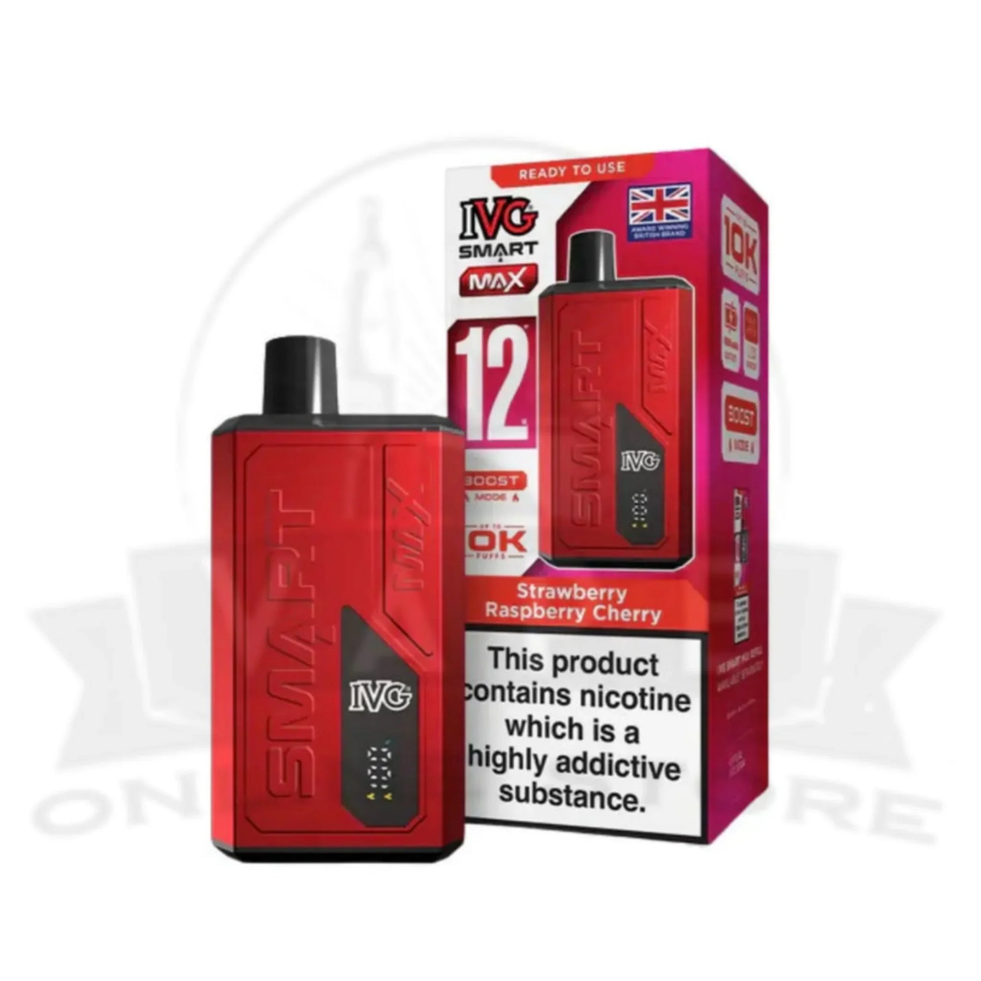 Box Of 10 IVG Smart Max 10k Vape Kit