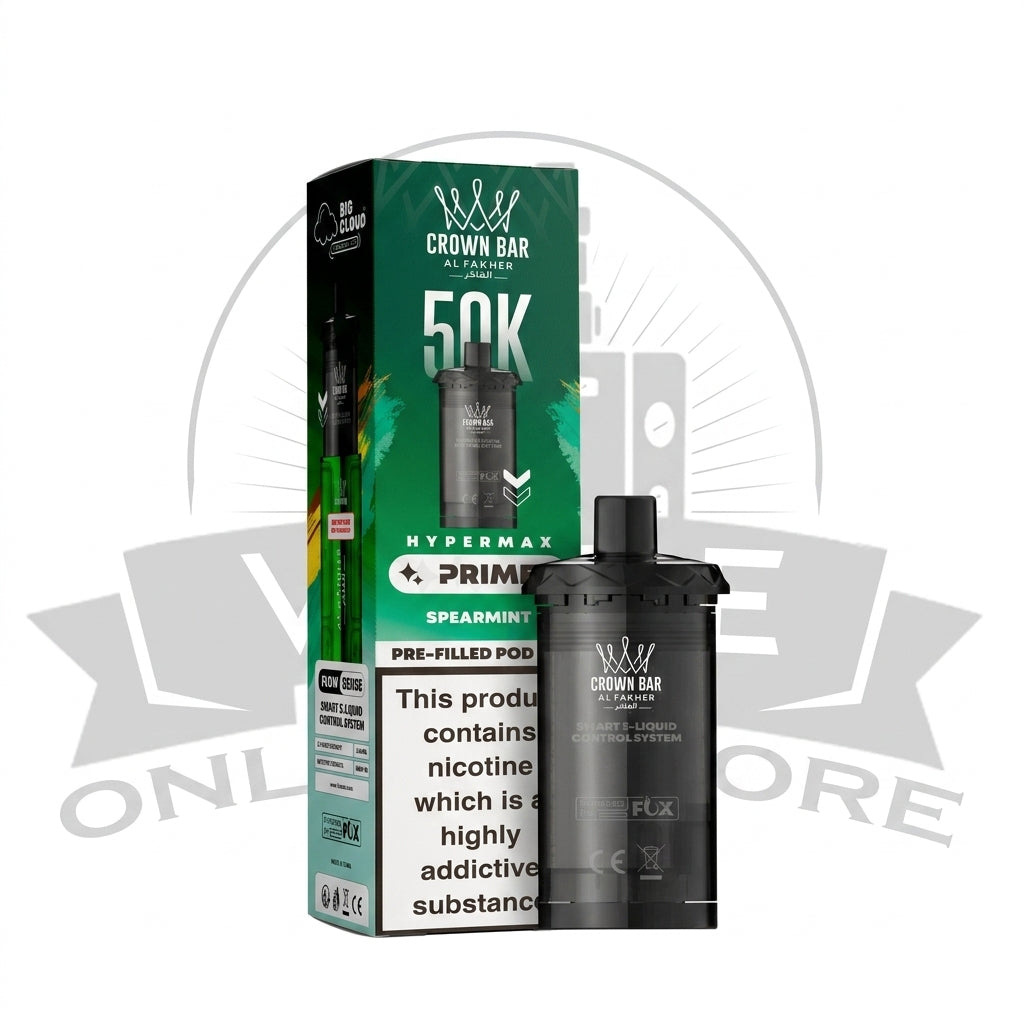 Box Of 5 Al Fakher 50K Hypermax Prime Refill Pods