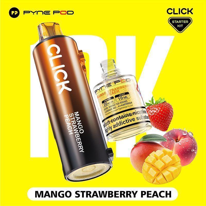 Box Of 10 Pyne Pod Click 10000 Puffs Replacement Pods