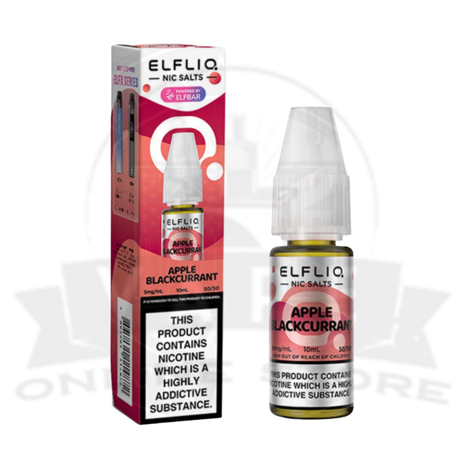 Pack Of 10 ELFLIQ 10ml E-liquid Nic Salts | 35+ Flavours