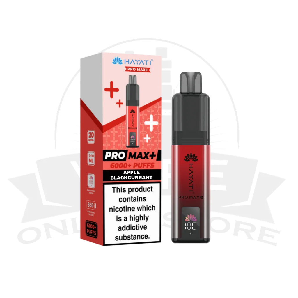 Box Of 10 Hayati Pro Max Plus 6000 Prefilled Pod Kit | 74.99£ Only