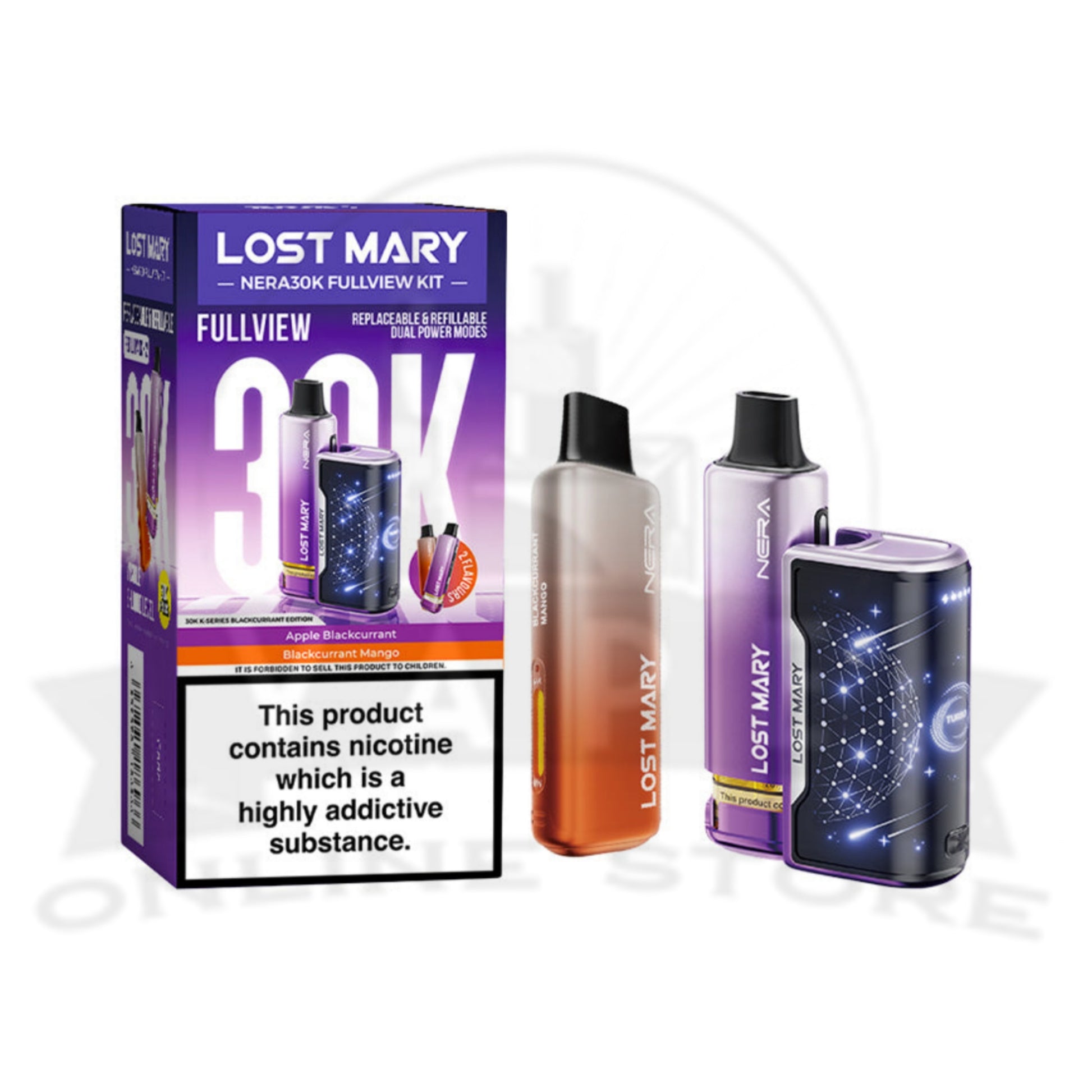 Box Of 10 Lost Mary Nera 30K Puffs Pod Kit | Wholesale Price