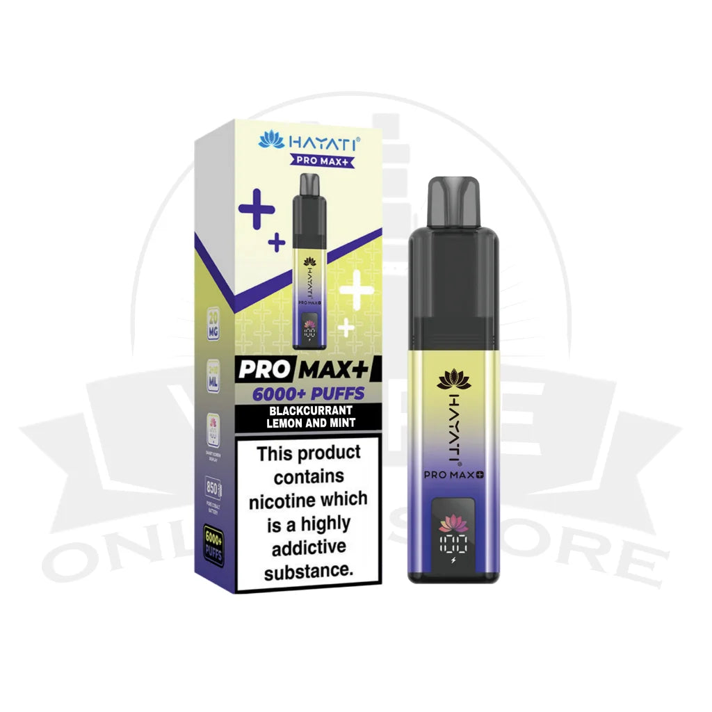 Box Of 10 Hayati Pro Max Plus 6000 Prefilled Pod Kit | 74.99£ Only